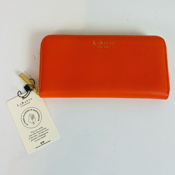 LaBante London Serene Sunset Vegan Zip Around Wallet - Picture 1 of 6
